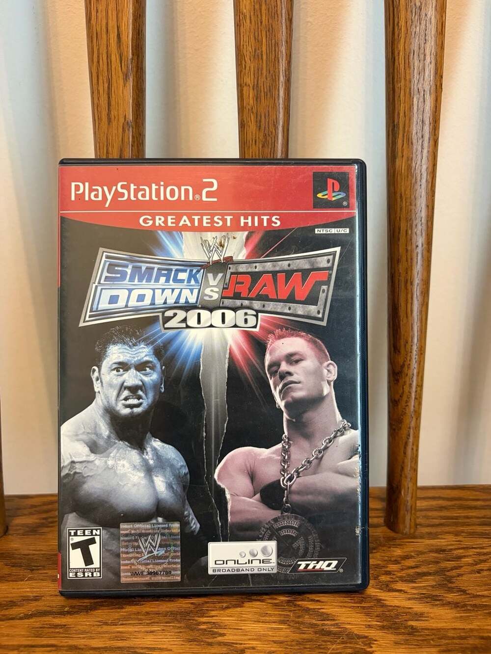 THQ WWE SmackDown vs. Raw 2006 PlayStation 2 Greatest Hits